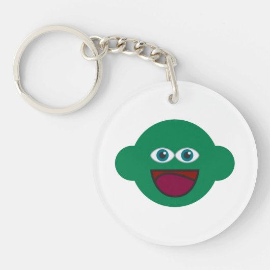 Gillie Acrylic Schlüsselanhänger (Vorderseite)