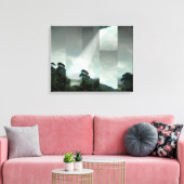 Gillingham Chopped Leinwanddruck (Insitu (Wohnzimmer))