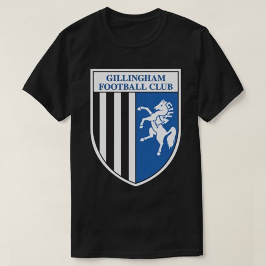 Gillingham FC logo - Stripes Classic T-Shirt (Design vorne)