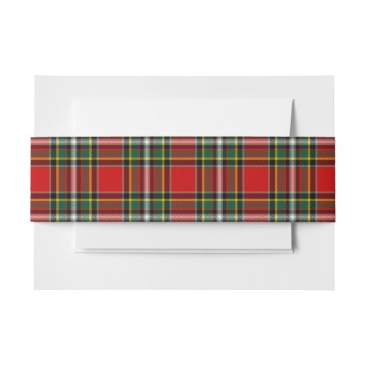 Gillispie Scottish Tartan Belly Band (Vorderseite Beispiel)