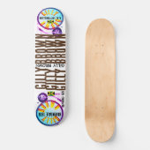 GILLY BROWN TRIBUTE 8 1/4" Skateboard Deck (Vorderseite)
