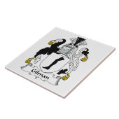 Gilman-Familienwappen Fliese (Seite)