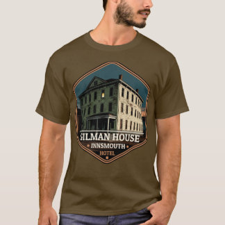 Gilman House Innsmouth Hotel Vintage Reiseabzeiche T-Shirt