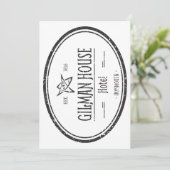 Gilman House Innsmouth Lovecraftian Einladung (Stehend Vorderseite)