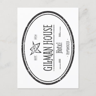 Gilman House Innsmouth Lovecraftian Postkarte