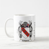 Gilmore Familien-Wappen Tasse (Links)