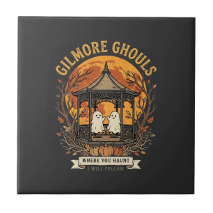 Gilmore Ghouls Halloween-Geist-Gartenpavillon Desi Fliese