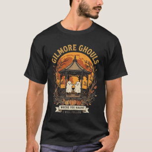 Gilmore Ghouls Halloween-Geist-Gartenpavillon Desi T-Shirt
