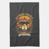 Gilmore Ghouls Halloween-Geist-Pavillon-Design_1 Geschirrtuch (Vertikal)