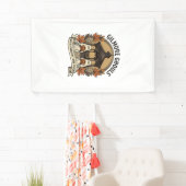 Gilmore Ghouls Vintage Halloween Geist Banner (Insitu)