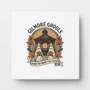 Gilmore Ghouls Vintage Halloween Geist Fotoplatte