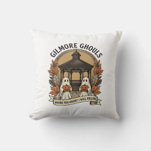 Gilmore Ghouls Vintage Halloween Geist Kissen