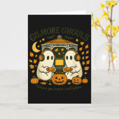 Gilmore Ghouls Where You Haunt I Will Follow Hallo Karte (Gelbe Blume)