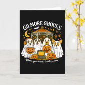 Gilmore Ghouls Where You Haunt I Will Follow Hallo Karte (Gelbe Blume)