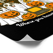 Gilmore Ghouls Where You Haunt I Will Follow Hallo Poster (Ecke)