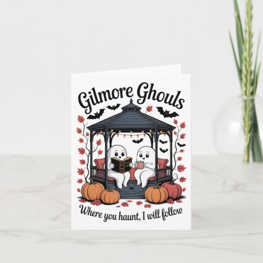 Gilmore Ghouls, wo du herumjagst4 Karte (Vorderseite)