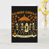 Gilmore Ghouls, wo du spukst, werde ich folgen Hal Karte (Gelbe Blume)