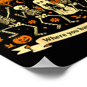 Gilmore Ghouls, wo du spukst, werde ich folgen Hal Poster (Ecke)