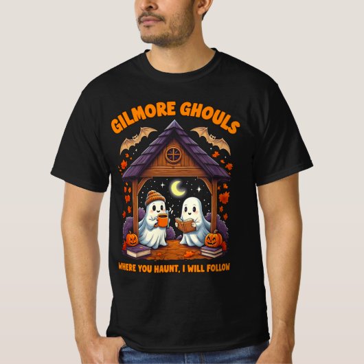 Gilmore Ghouls, wo Sie suchen Ich werde folgen T-Shirt (Vorderseite)