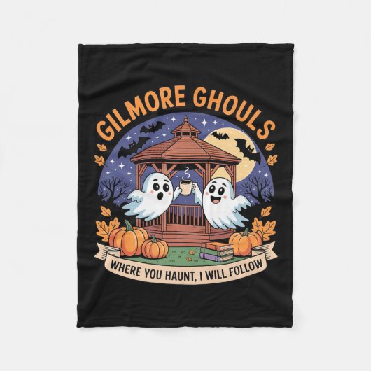 Gilmore Ghouls, wo Sie suchen Ich werde Hallo folg Fleecedecke (Vorderseite)