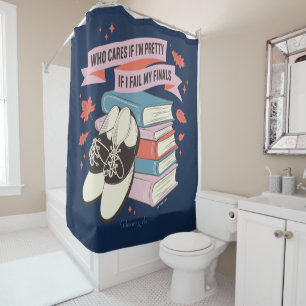 Gilmore Girls Abschlusszitat-Design Duschvorhang