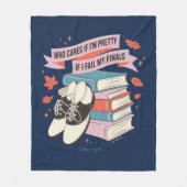 Gilmore Girls Abschlusszitat-Design Fleecedecke (Vorderseite)