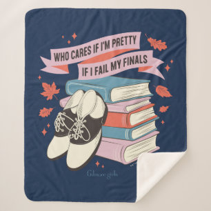 Gilmore Girls Abschlusszitat Design Sherpadecke