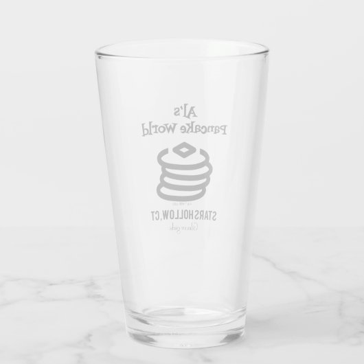 Gilmore Girls | Al's Pancake World Logo Glas (Rückseite)
