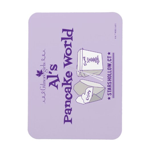 Gilmore Girls| Al's Pancake World Magnet (Vertikal)