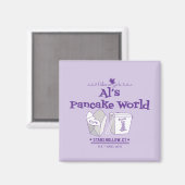 Gilmore Girls | Al's Pancake World Magnet (Vorderseite/Rückseite)
