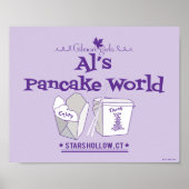 Gilmore Girls | Al's Pancake World Poster (Vorne)