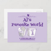 Gilmore Girls | Al's Pancake World Postkarte (Vorne/Hinten)
