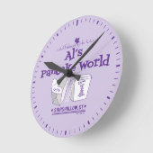 Gilmore Girls | Al's Pancake World Runde Wanduhr (Winkel)