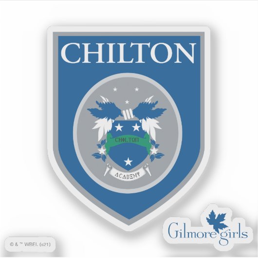 Gilmore Girls | Chilton Academy Abzeichen Aufkleber (Vorderseite)