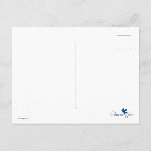 Gilmore Girls | Chilton Academy Abzeichen Postkarte (Rückseite)