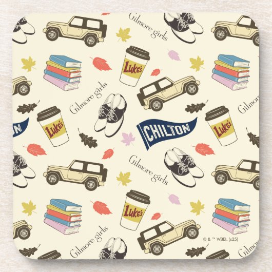 Gilmore Girls Chilton Fall Pattern Getränkeuntersetzer (Vorderseite)
