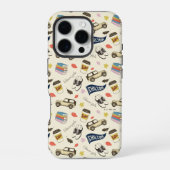 Gilmore Girls Chilton Fall Pattern iPhone Hülle (Rückseite)
