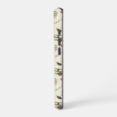 Gilmore Girls Chilton Fall Pattern iPhone Hülle (Linke Seite)