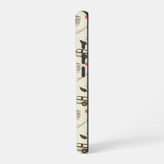 Gilmore Girls Chilton Fall Pattern iPhone Hülle (Linke Seite)