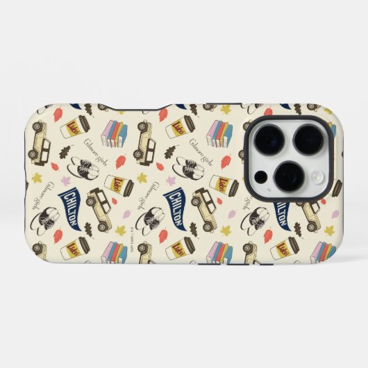 Gilmore Girls Chilton Fall Pattern iPhone Hülle (Rückseite (Horizontal))