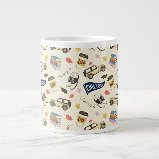 Gilmore Girls Chilton Fall Pattern Jumbo-Tasse (Vorderseite)