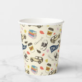 Gilmore Girls Chilton Fall Pattern Pappbecher (Rückseite)