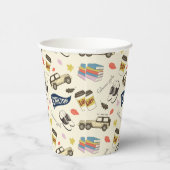 Gilmore Girls Chilton Fall Pattern Pappbecher (Rechts)