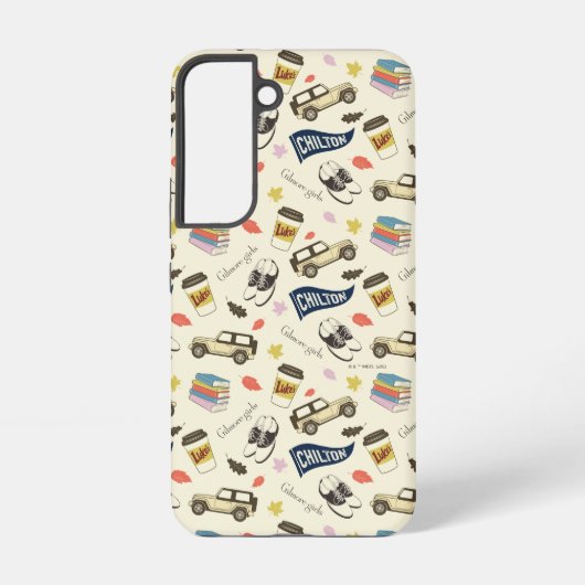 Gilmore Girls Chilton Fall Pattern Samsung Galaxy Hülle (Rückseite)