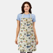 Gilmore Girls Chilton Fall Pattern Schürze (Getragen)