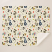 Gilmore Girls Chilton Fall Pattern Sherpadecke (Vorderseite (Horizontal))