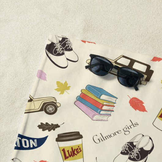 Gilmore Girls Chilton Fall Pattern Strandtuch (Beispiel)