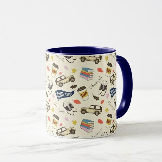 Gilmore Girls Chilton Fall Pattern Tasse (VorderseiteRechts)