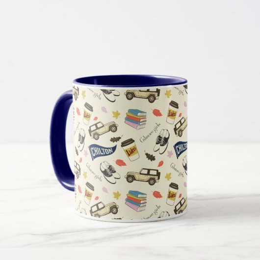 Gilmore Girls Chilton Fall Pattern Tasse (Vorderseite Links)