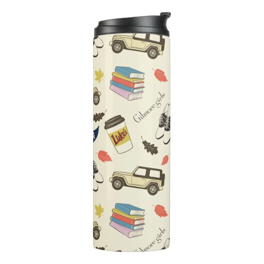 Gilmore Girls Chilton Fall Pattern Thermosbecher (Nach links gedreht)